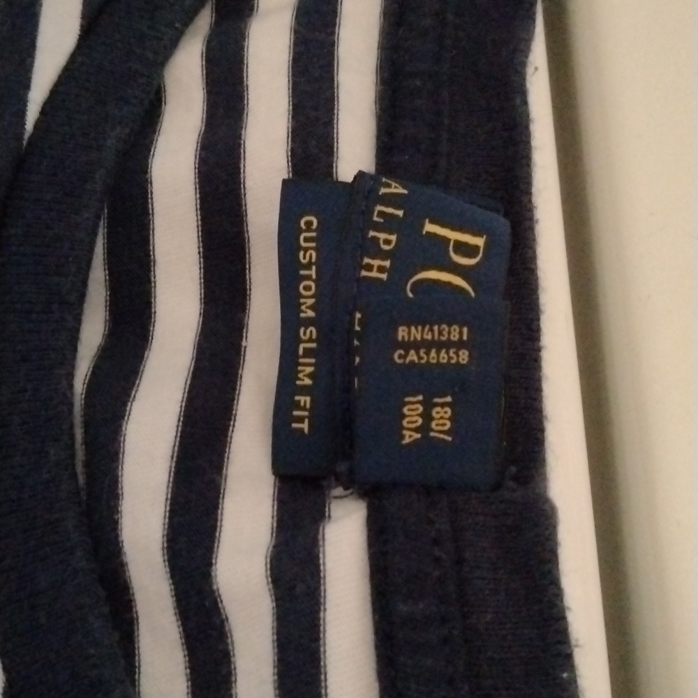 Polo Ralph Lauren Custom Slim Fit Tee Shirt Sz. LG Blue Label - Picture 4 of 9